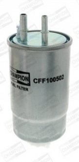 Фільтр паливний FIAT DOBLO 1.3 D, DUCATO 2007 2.0-3.0 JTD 06- (вир-во) CHAMPION CFF100502