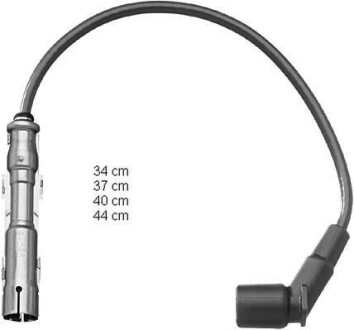 Дроти високого напруги (4шт) BMW E46 1,8/1,9, E34 1,8 CHAMPION CLS054