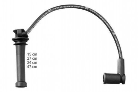 Комплект кабелей зажигания CHAMPION CLS075 (фото 1)