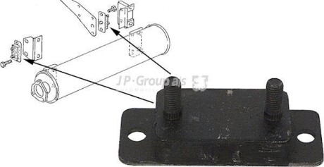 Кріплення труби вихлопної VW TRANSPORTER Classic line 1121603600