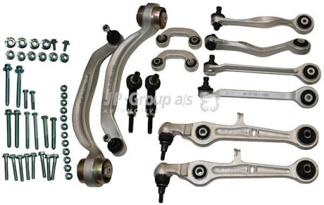 JP GROUP AUDI К-т рульових тяг+наконечники+тяги стаб.+кріплення Audi A4 00- Classic line 1140104010 (фото 1)