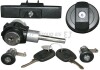 JP GROUP SKODA К-кт. замків (запал + 2шт двері+кришка бака + ручка багажника + 2шт. ключі) Felicia 94-02 Classic line 1187501410 (фото 1)