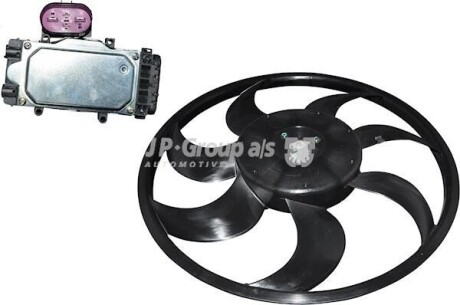 JP GROUP VW вентилятор радіатора 450W,420мм Audi Q7,Porsche Cayenne,Touareg 02- Classic line 1199106080