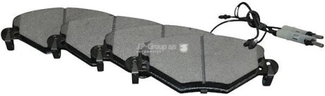 Гальмівні колодки пер. Citroen C5 01- (Bosch) Classic line 4163602110