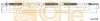Трос ручного гальма зад. Doblo Maxi Panorama/Combi 05- Л. (2135/1792) COFLE 12.0734 (фото 1)