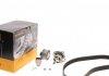 Комплект ГРМ, пас+ролик+помпа Contitech CT1028WP4 (фото 1)