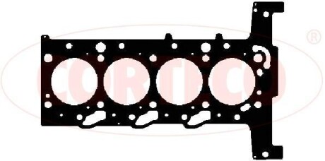 Прокладка ГБЦ Fiat Ducato Multijet 2,2D 06-, Ø87,50mm, 1,20mm, (3 метки), 4HV CORTECO 415594P