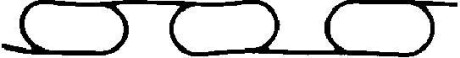 Прокладка колектора впускного BMW 3 (E36)/5 (E39)/7 (E38) M52/S52 2.0-3.2i 90-02 CORTECO 450569H