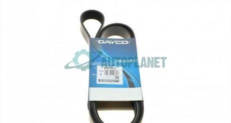 Ремень генератора Fiat Doblo 1.9D/JTD 01- (+AC) DAYCO 6PK1815 (фото 1)