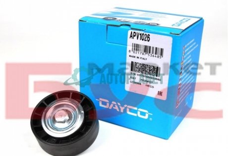 Ролик ременя генератора (натяжний) Jumper/Ducato/Daily/Boxer 2.5-3.0D 94- DAYCO APV1026