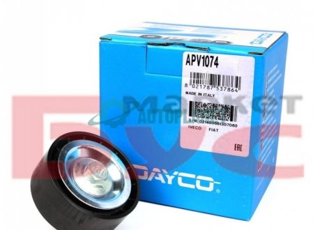 Ролик ременя генератора (направ.) Ducato/Daily 2.3JTD 04-06 DAYCO APV1074 (фото 1)