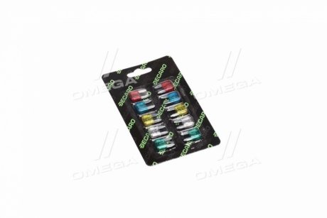 Запобіжник ножовий міні комп. 10 шт. DECARO DEC.FUSE KIT 02