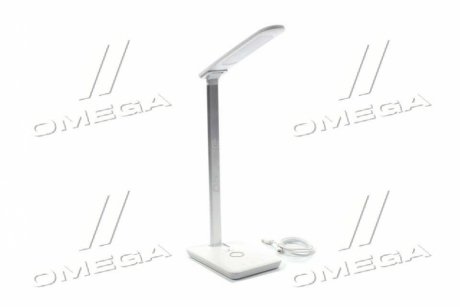 Лампа настільна LED з бездротовою зарядкою, біла <> DECARO DEC-NL01
