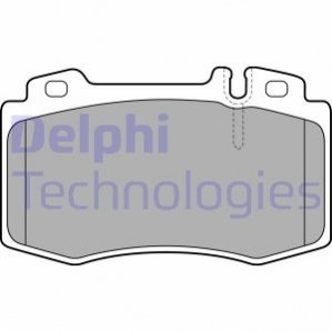 Тормозные колодки, дисковые. Delphi LP1828 (фото 1)