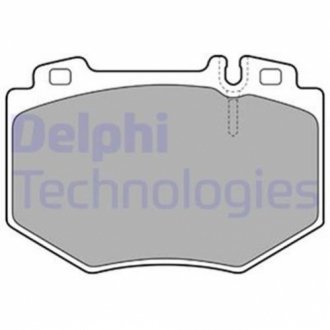 Комплект гальмівних колодок Delphi LP1851 (фото 1)