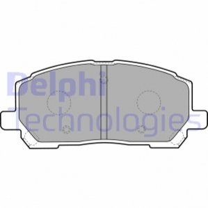 Гальмівні колодки дискові LEXUS RX300 "F "97-03 Delphi LP1908 (фото 1)