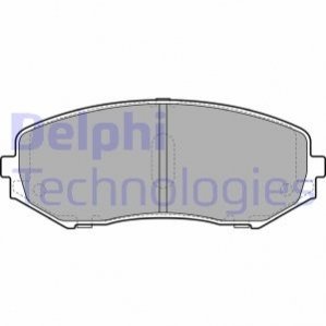 Тормозные колодки, дисковые. Delphi LP2001 (фото 1)