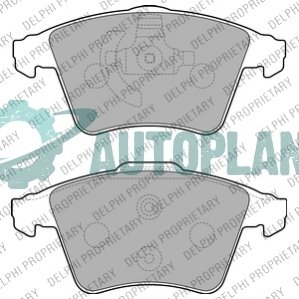 Гальмівні колодки, дискові. Delphi LP2224