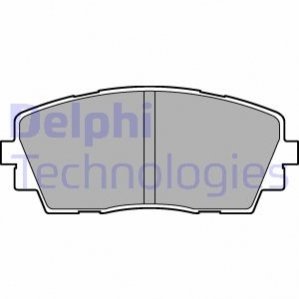 Тормозные колодки, дисковые. Delphi LP2296 (фото 1)
