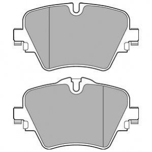 Тормозные колодки, дисковые. Delphi LP3182