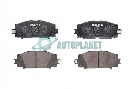 Тормозные колодки, дисковые. Delphi LP3273