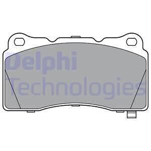 TESLA гальмівні колодки передн.Tesla S 12-,Cadillac,Ford (з ма Brembo) Delphi LP3362