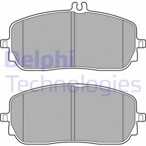 Гальмівні колодки, дискові. Delphi LP3437