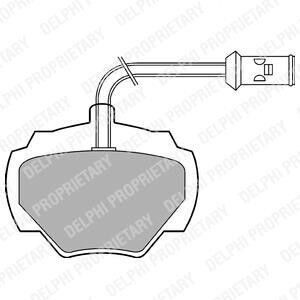 LANDROVER колодки гальмівні задні Discovery,Range Rover I,II 86- Delphi LP475