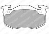 Гальмівні колодки дискові CITROEN/PEUGEOT/RENAULT Xsara/106/206/306/Megane/Clio \'\'F \'\'83-07 Delphi LP699 (фото 1)