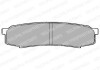 Комплект гальмівних колодок з 4 шт. дисків Delphi LP963 (фото 1)