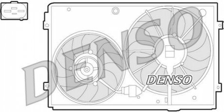 Вентилятор охолодження радіатора DENSO DER32011 (фото 1)