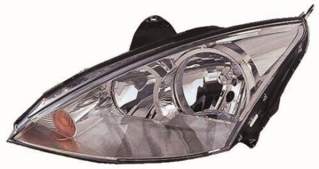 Фара передняя Ford Focus I 2001-2003 левая H7/H1, автомат. регул. DEPO 431-1152L-LD-EM
