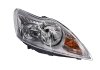 Фара передня Ford Focus II 2008-2011 права H7/H1, автом. рег., з мотором, (сріб.) DEPO 431-1181RMLDEM1 (фото 1)