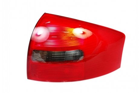 Ліхтар задній Audi A6 1997-2001 правий (червоно-димчатий).) DEPO 441-1943R-UE