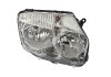 Фара передня Dacia/Renault Duster 2010-2013 права H7/H1, авт./мех.рег., хром.рамка DEPO 551-1186R-LDEM1 (фото 1)