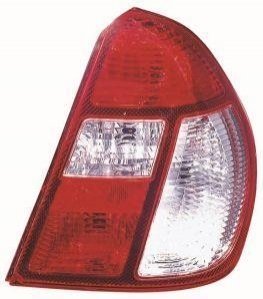 Ліхтар задній Renault Symbol I 2002-2008 лівий червоно-білий DEPO 551-1932L-UE-CR