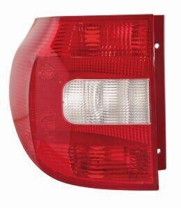 Фонарь задний Skoda Yeti 09-14 пра. (без ламп) (без патрона) (P21W/PY21W/W5W) DEPO 665-1919R-UE