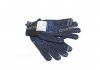 Перчатки FORA с ПВХ-рисунком черный/синий70/30 10 класс размер 10 DOLONI 15500 (фото 1)