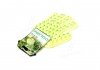 Перчатки "Весенние цветы" с рисун ПВХ желтый / зеленый полиамид 13 класс размер 10 DOLONI 4116 (фото 2)
