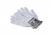 Перчатки с микроточкам ПВХ серый белый1 00 ПЭ13 класс размер 10 DOLONI 4413 (фото 3)