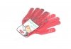 Перчатки с ПВХ-рисунком красный / черный70 / 30 10 класс размер 11 DOLONI 4461 (фото 2)