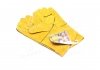 Перчатки спилковые, желтые, с подкладкой, манжет крага, 36 см размер 10 DOLONI 4507 (фото 3)