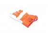 Перчатки комбинированные, спилок + оранжевая ткань, манжет крага размер 10 DOLONI 4573 (фото 3)