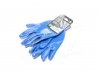 Рукавички трикотаж, поліестер, в\'язаний манжет, нітрил, синій розмір 10 DOLONI 4581 (фото 4)