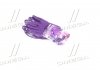 Перчатки трикотаж фиолетовые, полиэстер, манжет вязаный, нитрил, размер 7 DOLONI 4593 (фото 3)