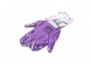 Перчатки трикотаж фиолетовые, полиэстер, манжет вязаный, нитрил, размер 8 DOLONI 4594 (фото 4)