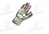 Перчатки трикотаж "милитари", полиэстер, вязаный манжет, полиуретан, размер 10 (DOLO DOLONI 4598 (фото 4)