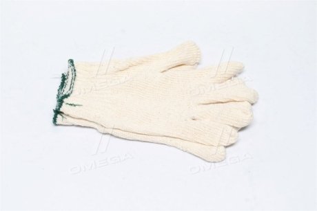 Перчатки без ПВХ натуральный белый-70/30 7 класс размер 10 DOLONI 554