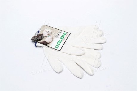 Перчатки без ПВХ бело снежный-70/30 10 класс размер 10 DOLONI 876 (фото 1)