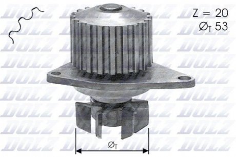 Водяной насос DOLZ C110 (фото 1)